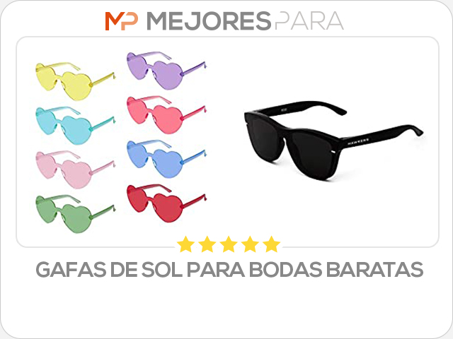 gafas de sol para bodas baratas