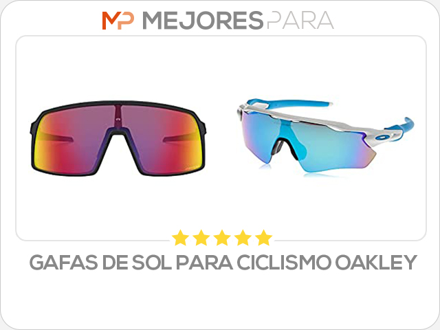 gafas de sol para ciclismo oakley