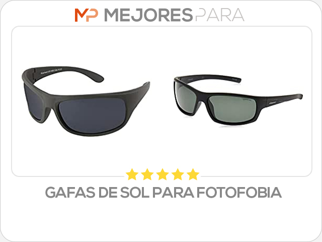 gafas de sol para fotofobia