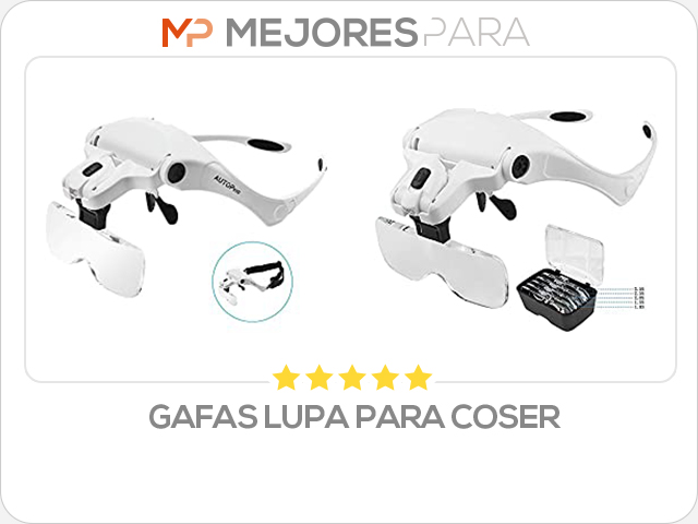 gafas lupa para coser