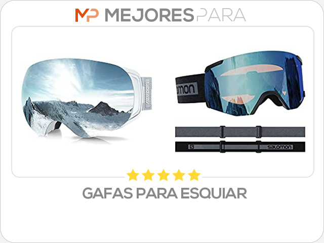 gafas para esquiar