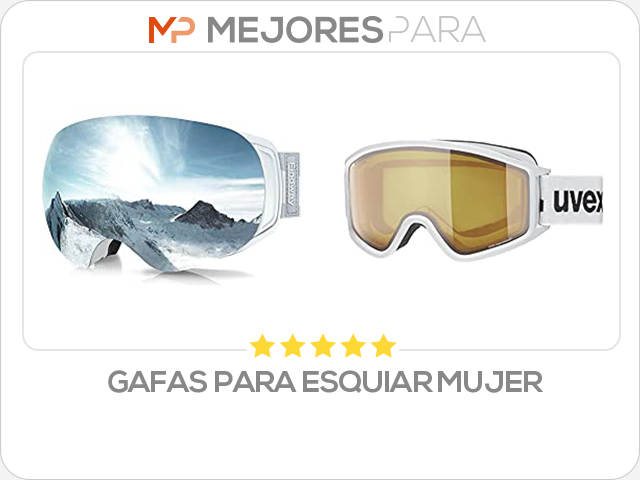 gafas para esquiar mujer