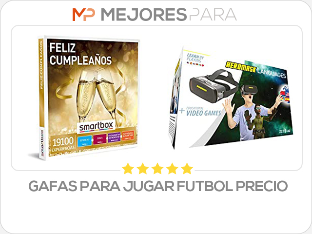 gafas para jugar futbol precio