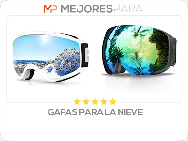 gafas para la nieve