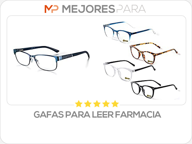 gafas para leer farmacia