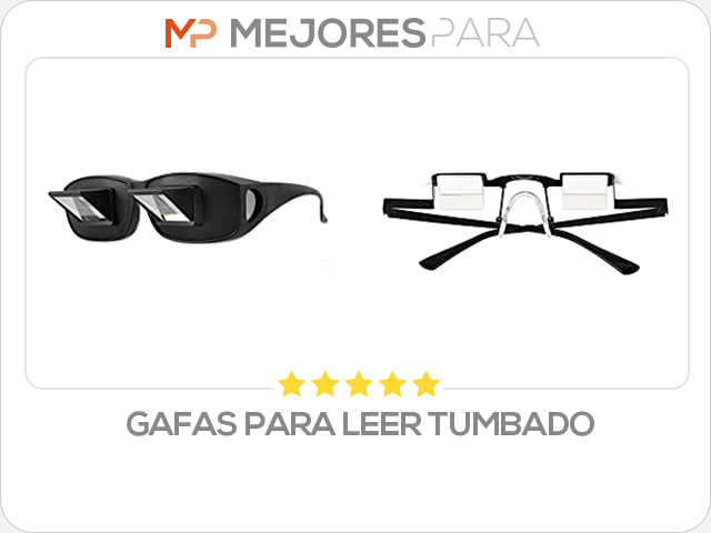 gafas para leer tumbado