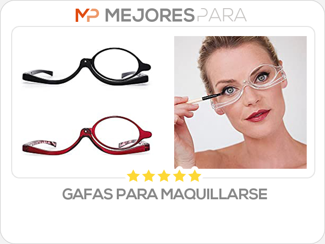 gafas para maquillarse