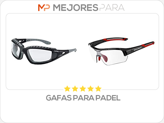 gafas para padel