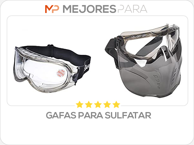 gafas para sulfatar