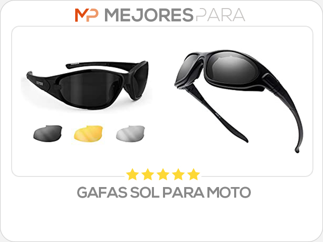 gafas sol para moto