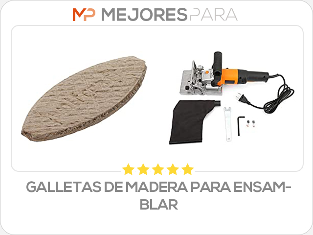 galletas de madera para ensamblar