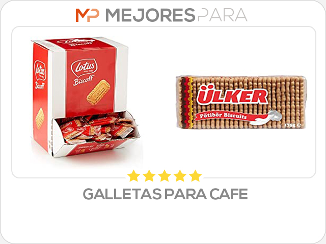 galletas para cafe