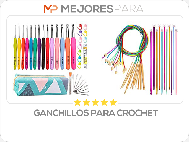 ganchillos para crochet