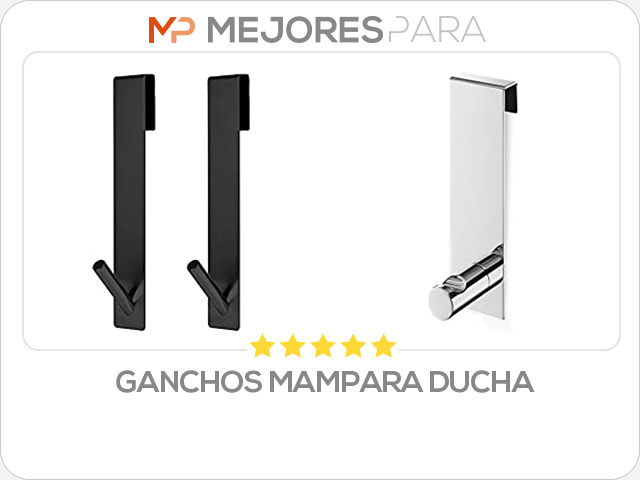 ganchos mampara ducha