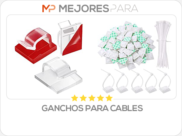 ganchos para cables