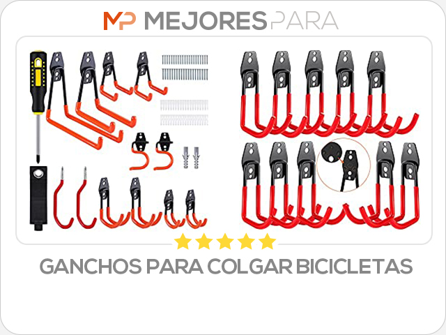 ganchos para colgar bicicletas