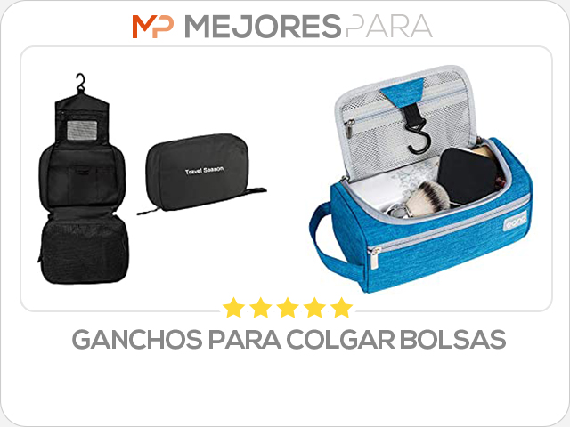 ganchos para colgar bolsas