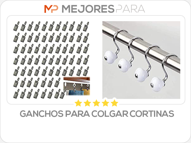 ganchos para colgar cortinas