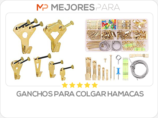 ganchos para colgar hamacas