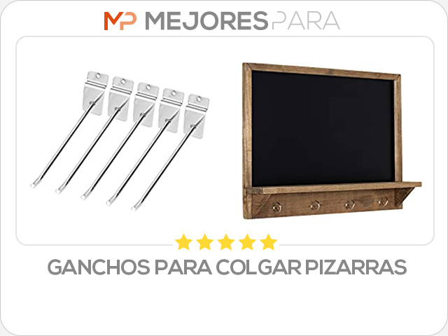 ganchos para colgar pizarras