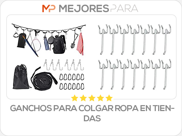 ganchos para colgar ropa en tiendas