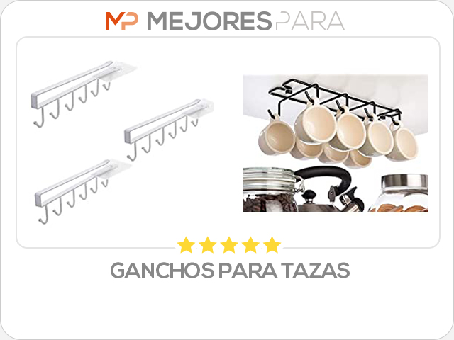 ganchos para tazas