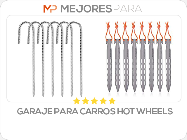 garaje para carros hot wheels