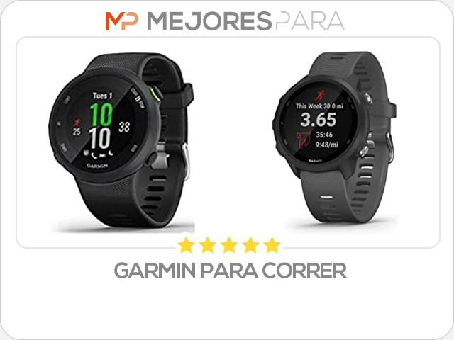 garmin para correr