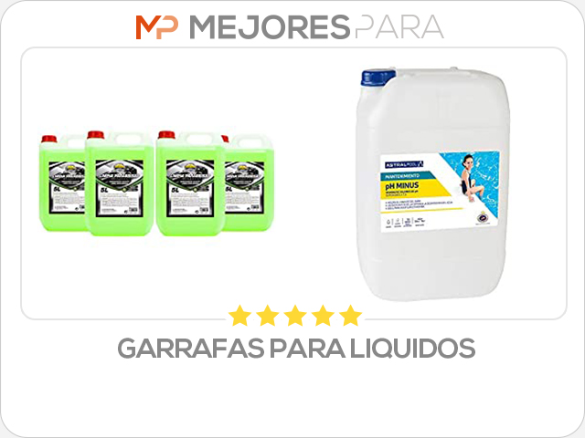 garrafas para liquidos