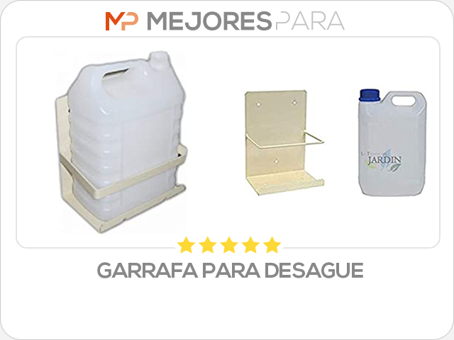 garrafa para desague