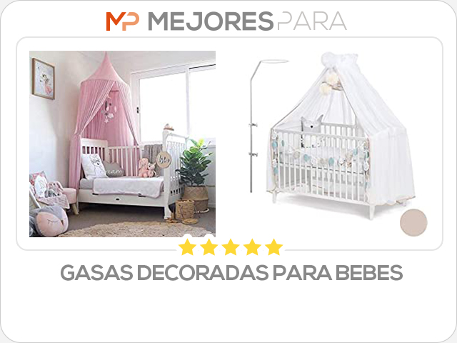 gasas decoradas para bebes