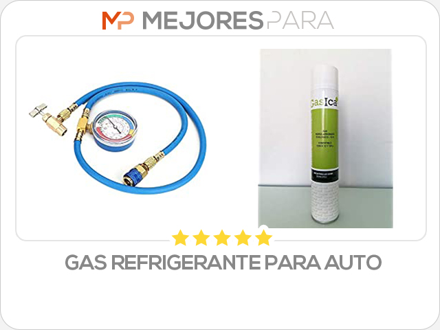 gas refrigerante para auto