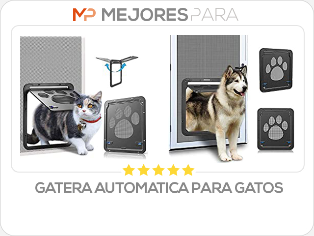 gatera automatica para gatos