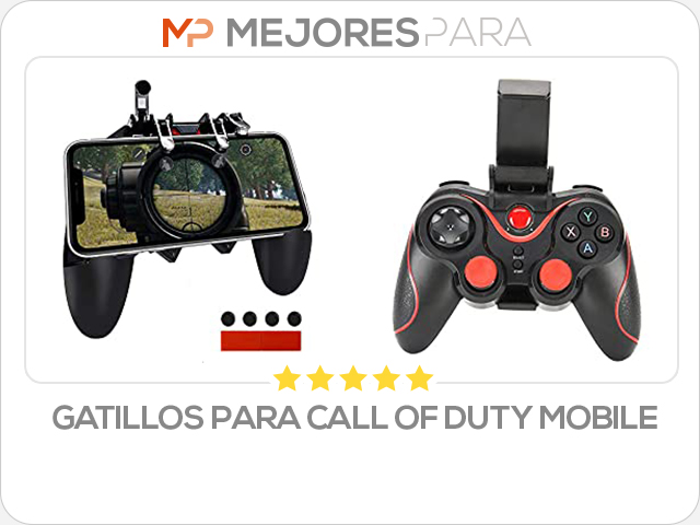 gatillos para call of duty mobile