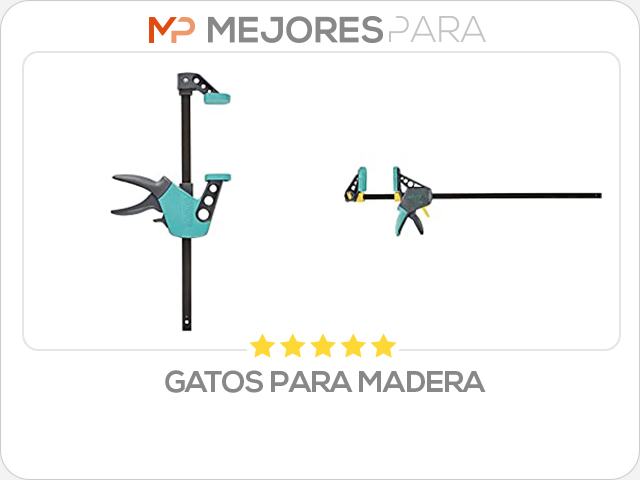 gatos para madera