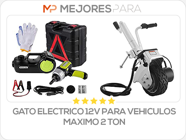 gato electrico 12v para vehiculos maximo 2 ton