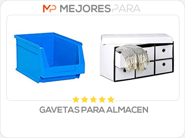 gavetas para almacen