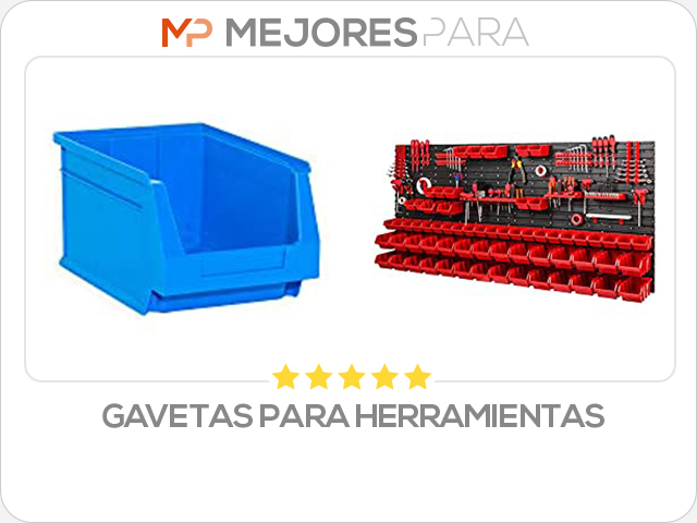 gavetas para herramientas