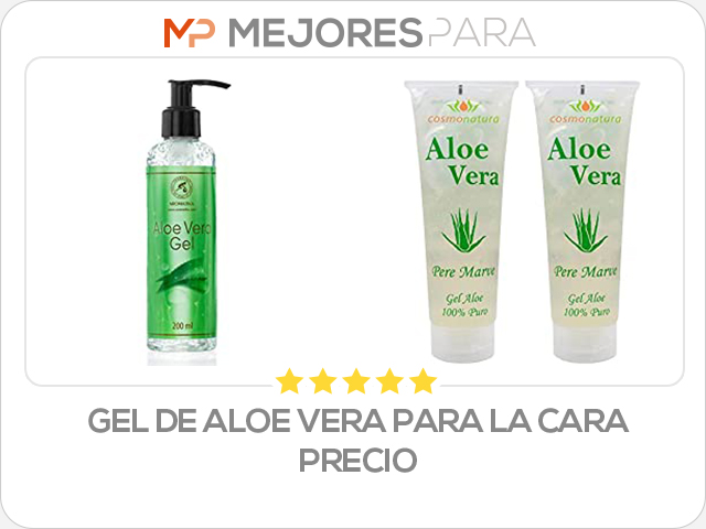 gel de aloe vera para la cara precio