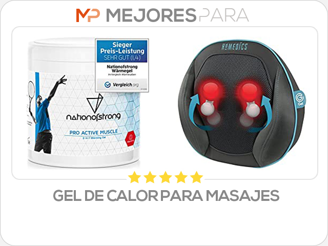 gel de calor para masajes