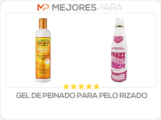 gel de peinado para pelo rizado