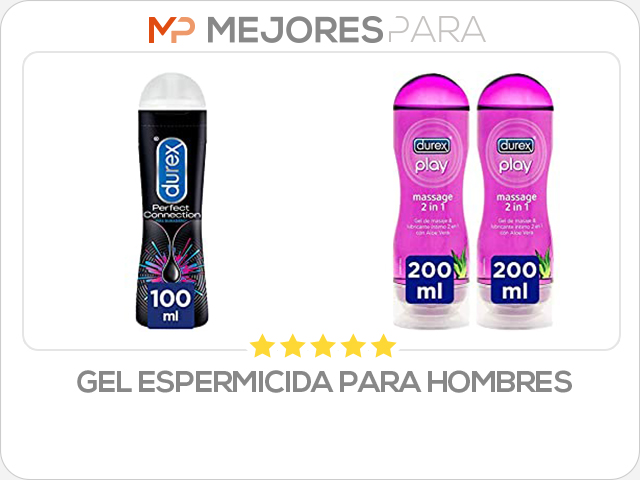 gel espermicida para hombres