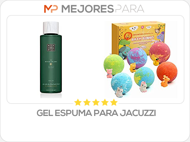 gel espuma para jacuzzi