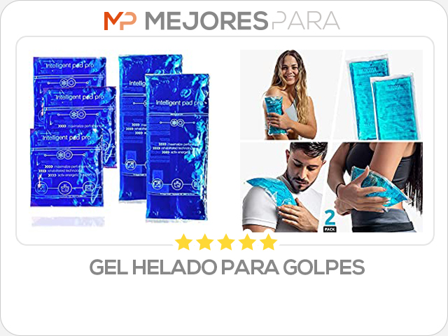 gel helado para golpes