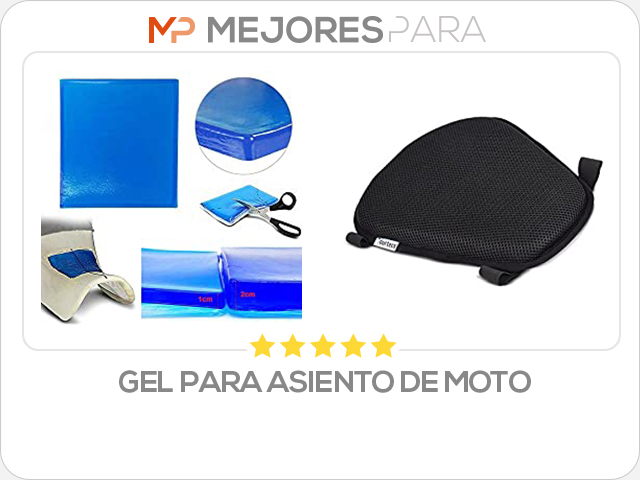 gel para asiento de moto