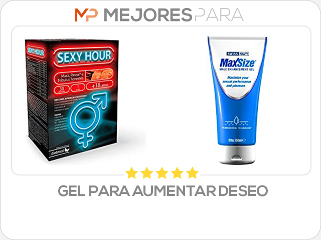 gel para aumentar deseo