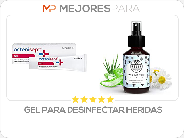 gel para desinfectar heridas