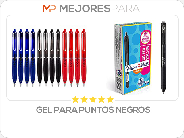 gel para puntos negros