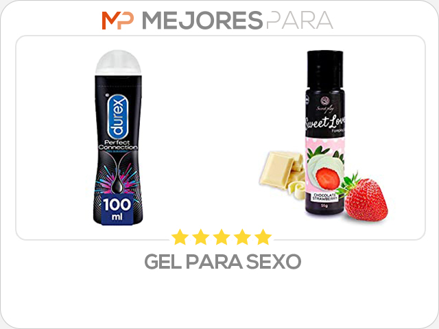 gel para sexo