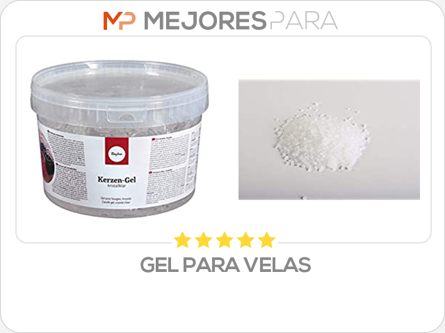 gel para velas